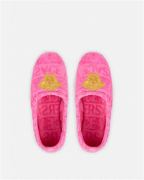 versace medusa slippers replica|versace medusa shoes women.